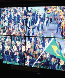No Pavilhão do Futuro, a emissora pública japonesa NHK exibiu os conteúdos produzidos em 8K durante os Jogos Olímpicos Rio 2016
