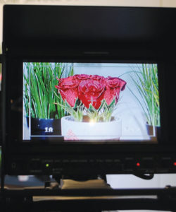 Hitachi UHD4000 4K-HDTV com sensor 4MOS 3840×2160 com HDR, transmissão óptica e um viewfinder especial a cores para 4K