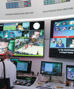 Sam aproveitou o IBC 2016 para lançar as versões 4K do switcher Kahuna e Kula, e um sistema de replay, LiveTouch 4K