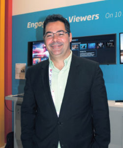 Edmar Moraes, Head of sales Latin America Media and Entertainment da Kaltura, afirmou à Revista da SET que a empresa busca se expandir a cada dia. Um dos desafios em Amsterdã foi o lançamento de uma nova aplicação OTT para os sistemas IOS e Android, além do Amazon Fire. O novo MediaGo possibilita que empresas de mídia criem serviços de OTT de forma rápida em qualquer dispositivo conectado