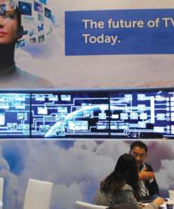 A Imagine Communications aposta definitivamente nas soluções IP, por isso montou um estande dedicado à ideia de que o “futuro da TV” passa por soluções IP