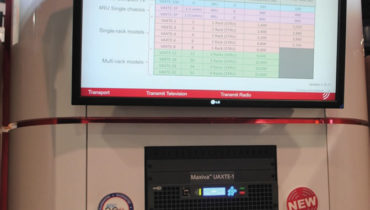 Contrariando as demais empresas, a Gates Air apresentou O  novo transmissor Maxiva ULXTE reforçando  a sua linha  de distribuição over-the-air.  O ULXTE possui amplificadores de potência  que aumentam a capacidade de potência de pico dos transmissores para todos tipos de onda ATSC  e OFDM